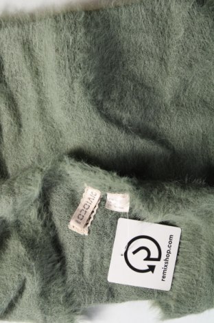 Дамска жилетка H&M Divided, Размер XS, Цвят Зелен, Цена 13,05 лв.