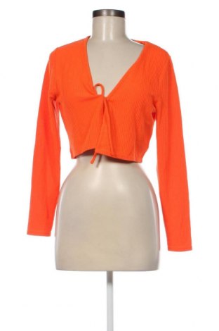 Damen Strickjacke H&M Divided, Größe L, Farbe Orange, Preis € 7,06