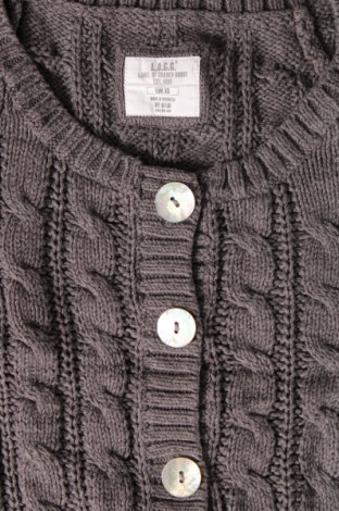 Damen Strickjacke H&M L.O.G.G., Größe XS, Farbe Grau, Preis € 7,06