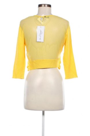 Γυναικεία ζακέτα Jus D'orange, Μέγεθος M, Χρώμα Κίτρινο, Τιμή 9,42 €