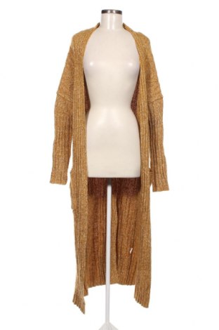 Damen Strickjacke Pull&Bear, Größe M, Farbe Gelb, Preis 7,06 €
