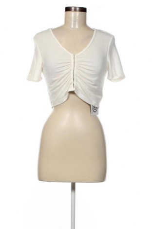 Damen Strickjacke SHEIN, Größe M, Farbe Weiß, Preis 4,20 €