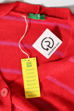 Damen Strickjacke United Colors Of Benetton, Größe XL, Farbe Rot, Preis 20,18 €