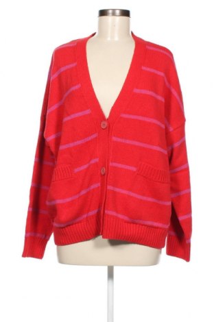 Damen Strickjacke United Colors Of Benetton, Größe XL, Farbe Rot, Preis € 22,87