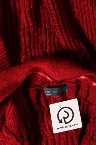 Γυναικεία ζακέτα Zara, Μέγεθος L, Χρώμα Κόκκινο, Τιμή 5,57 €