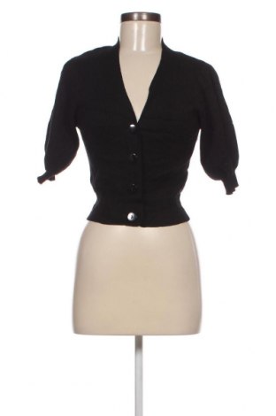 Damen Strickjacke Zara, Größe S, Farbe Schwarz, Preis 6,54 €