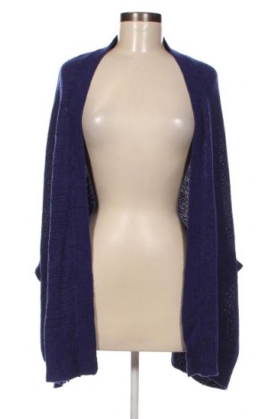 Дамска жилетка Zara Knitwear, Размер M, Цвят Син, Цена 6,40 лв.