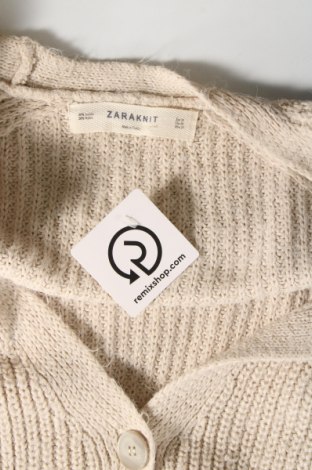 Γυναικεία ζακέτα Zara Knitwear, Μέγεθος M, Χρώμα  Μπέζ, Τιμή 5,57 €