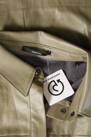 Dámska kožená bunda  Someday., Veľkosť L, Farba Zelená, Cena  12,93 €