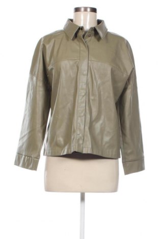 Dámska kožená bunda  Someday., Veľkosť L, Farba Zelená, Cena  11,98 €