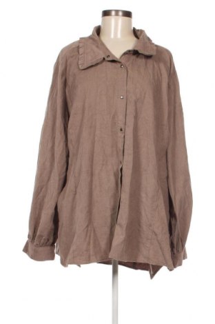 Γυναικείο πουκάμισο, Μέγεθος XL, Χρώμα  Μπέζ, Τιμή 4,17 €