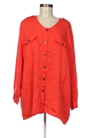Γυναικείο πουκάμισο, Μέγεθος XXL, Χρώμα Πορτοκαλί, Τιμή 13,91 €