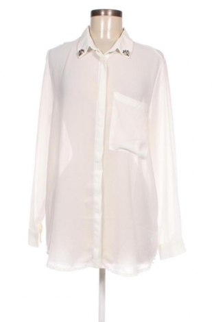 Γυναικείο πουκάμισο, Μέγεθος M, Χρώμα Εκρού, Τιμή 3,25 €