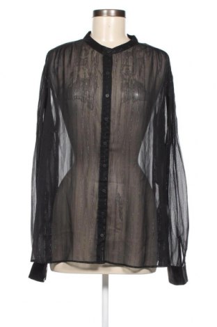 Γυναικείο πουκάμισο AllSaints, Μέγεθος L, Χρώμα Μαύρο, Τιμή 18,04 €