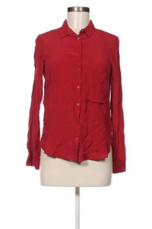 Дамска риза Bershka, Размер S, Цвят Червен, Цена 4,00 лв.