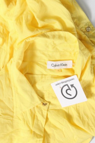Damenbluse Calvin Klein, Größe L, Farbe Gelb, Preis € 30,28