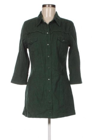 Γυναικείο πουκάμισο Camaieu, Μέγεθος XL, Χρώμα Πράσινο, Τιμή 10,67 €