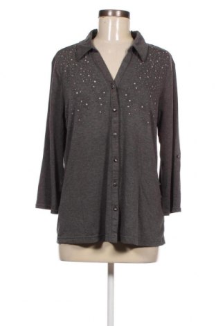 Γυναικείο πουκάμισο Canda, Μέγεθος M, Χρώμα Γκρί, Τιμή 2,63 €