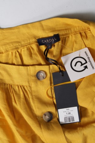 Дамска риза Caroll, Размер M, Цвят Жълт, Цена 102,00 лв.