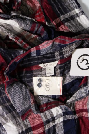 Γυναικείο πουκάμισο Cato, Μέγεθος XL, Χρώμα Πολύχρωμο, Τιμή 24,74 €