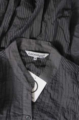Γυναικείο πουκάμισο Clockhouse, Μέγεθος S, Χρώμα Γκρί, Τιμή 2,94 €
