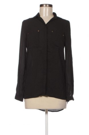 Γυναικείο πουκάμισο Colloseum, Μέγεθος XS, Χρώμα Μαύρο, Τιμή 2,32 €