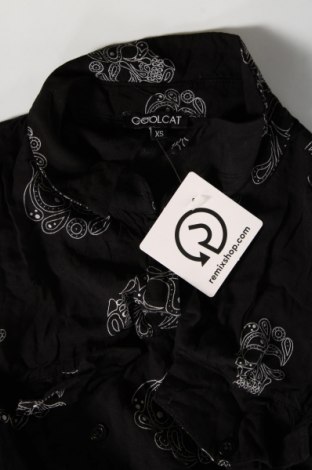 Γυναικείο πουκάμισο CoolCat, Μέγεθος XS, Χρώμα Μαύρο, Τιμή 3,12 €