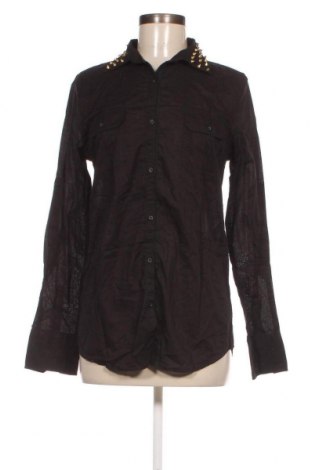 Γυναικείο πουκάμισο Derek Heart, Μέγεθος M, Χρώμα Μαύρο, Τιμή 2,47 €