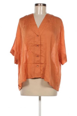 Γυναικείο πουκάμισο Des Petits Hauts, Μέγεθος S, Χρώμα Πορτοκαλί, Τιμή 23,66 €