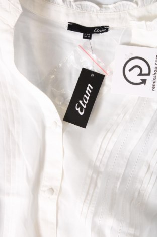 Дамска риза Etam, Размер M, Цвят Бял, Цена 18,00 лв.