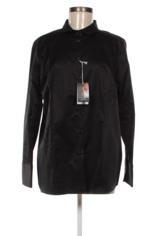 Γυναικείο πουκάμισο Eterna, Μέγεθος XL, Χρώμα Μαύρο, Τιμή 42,06 €