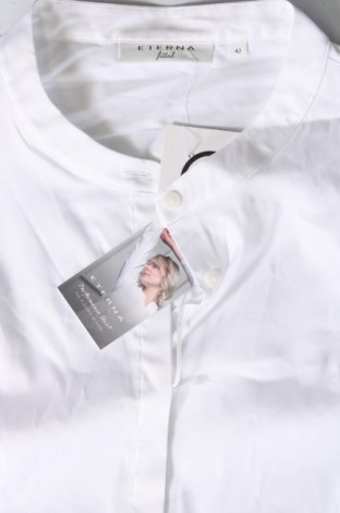 Γυναικείο πουκάμισο Eterna, Μέγεθος L, Χρώμα Λευκό, Τιμή 52,58 €
