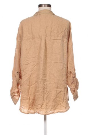 Γυναικείο πουκάμισο F&F, Μέγεθος XXL, Χρώμα  Μπέζ, Τιμή 13,91 €