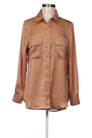 Γυναικείο πουκάμισο Fred David, Μέγεθος M, Χρώμα  Μπέζ, Τιμή 3,71 €