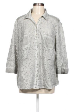 Γυναικείο πουκάμισο Gerry Weber, Μέγεθος XL, Χρώμα Γκρί, Τιμή 18,93 €
