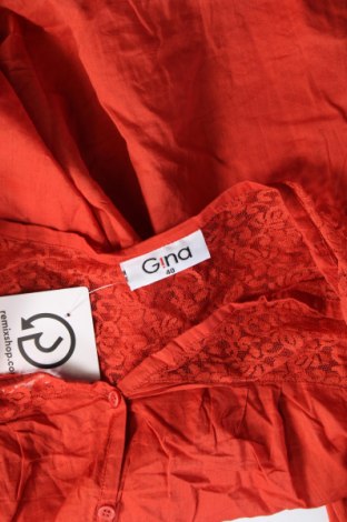 Дамска риза Gina, Размер M, Цвят Оранжев, Цена 25,00 лв.