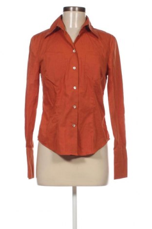 Дамска риза Gino Lombardi, Размер M, Цвят Оранжев, Цена 6,25 лв.