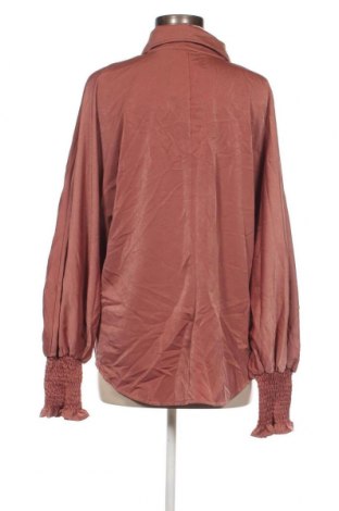 Γυναικείο πουκάμισο Glam, Μέγεθος L, Χρώμα Καφέ, Τιμή 2,23 €