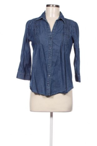 Γυναικείο πουκάμισο Gloria Vanderbilt, Μέγεθος S, Χρώμα Μπλέ, Τιμή 3,96 €