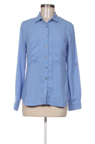 Γυναικείο πουκάμισο Guess, Μέγεθος S, Χρώμα Μπλέ, Τιμή 12,12 €