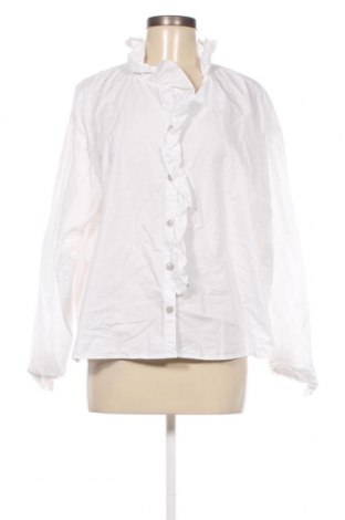 Γυναικείο πουκάμισο H&M, Μέγεθος XL, Χρώμα Λευκό, Τιμή 15,46 €
