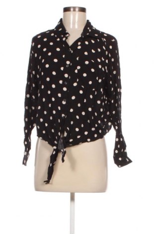 Γυναικείο πουκάμισο H&M, Μέγεθος L, Χρώμα Μαύρο, Τιμή 7,73 €
