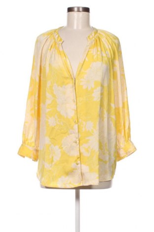 Γυναικείο πουκάμισο H&M, Μέγεθος XL, Χρώμα Κίτρινο, Τιμή 4,48 €