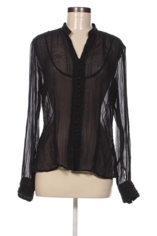 Γυναικείο πουκάμισο H&M, Μέγεθος L, Χρώμα Μαύρο, Τιμή 2,32 €