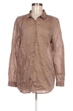 Γυναικείο πουκάμισο H&M Divided, Μέγεθος L, Χρώμα  Μπέζ, Τιμή 6,96 €