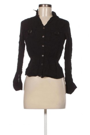 Γυναικείο πουκάμισο H&M Divided, Μέγεθος S, Χρώμα Μαύρο, Τιμή 2,32 €