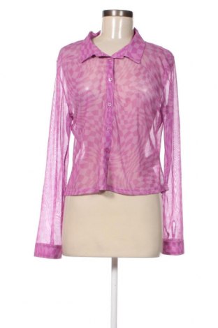 Γυναικείο πουκάμισο H&M Divided, Μέγεθος XL, Χρώμα Βιολετί, Τιμή 3,25 €