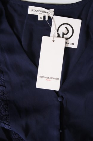 Damenbluse IKOONE & BIANKA, Größe S, Farbe Blau, Preis € 4,74