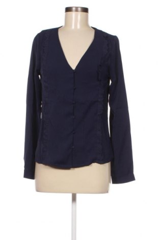 Γυναικείο πουκάμισο IKOONE & BIANKA, Μέγεθος S, Χρώμα Μπλέ, Τιμή 5,36 €