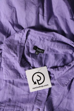 Дамска риза Iwie, Размер L, Цвят Лилав, Цена 15,03 лв.